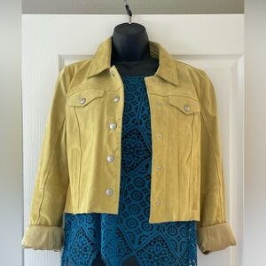 Suede jacket by Anthropologie BlankNYC